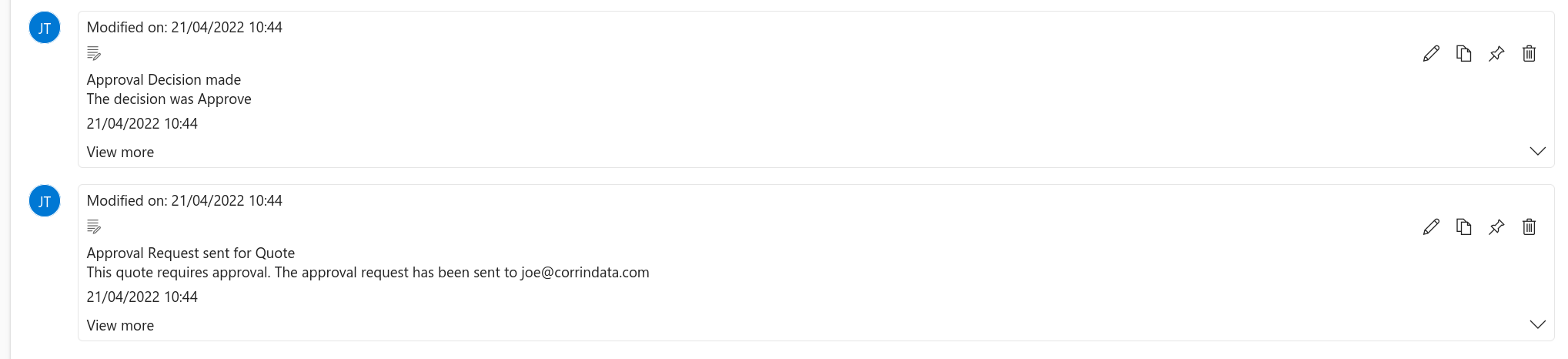 Review & Approval Workflow